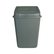 Image of 50L 30 Litre Large Plastic Swing Bin Flip Top Home Kitchen Rubbish Waste Dustbin