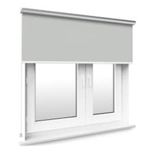 Image of Blackout Window Thermal Roller Blinds Black White Red Blue Grey 150cm Drop