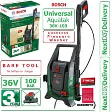 Image of BARE - BOSCH Universal AQUATAK 36V Pressure Washer 06008C7000 4059952582344