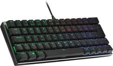 Image of Cooler Master SK620 Wired Gaming Keyboard - Compact 60% Layout, Flat Mechanical