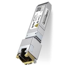 Image of 1.25/2.5/5/10G SFP RJ45 Copper Transceiver with Marvell IC 10GBase T RJ 45 SFP