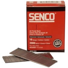 Image of Senco Straight Brad Nails Galvanised 16G x 55mm (Pack 2000)