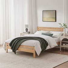 Image of Declan Solid Pine Double Bed Frame