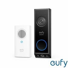 Image of eufy 2K Video Doorbell E340 8GB Local Storage with Chime Battery or Wire Powered