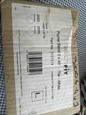 Image of Baxi Multifit Plume Bend 45 Degree Elbows (1 Pair) 5121374