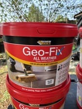 Image of Geo-Fix All Weather Ready Mixed Jointing Patio Paving Compound Grout Colour 14kg