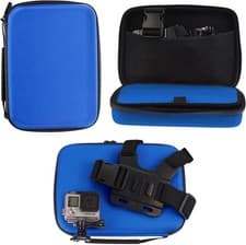 Image of Navitech Blue Case For DJI Action 2 Action Camera