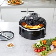 Image of Salter AeroCook Pro Air Fryer  With Hot Air Flow & Temperature Control 1000W 5L