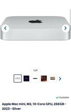 Image of APPLE MAC MINI M2 (256GB SSD, 10 CORE GPU, 8GB RAM) *MINT CONDITION* *BOXED*