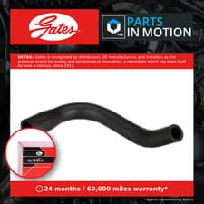 Image of Crank Case Breather Pipe Hose fits OPEL CORSA C, D 1.4 03 to 14 Z14XEP Gates New