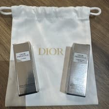 Image of Dior Prestige La Creme Intensive 5ml &! La micro-huile de rose 5ml boxed & bag!