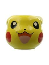 Image of OFFICIAL POKEMON PIKACHU LARGE 3D NOVELTY COFFEE MUG CUP NEW AND GIFT BOXED