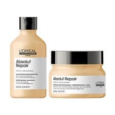 Image of L'Oreal Professionnel Absolut Repair Shampoo + Mask Combo (300ml + 250 ml)