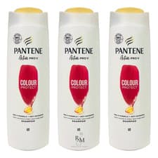 Image of Pantene Pro-V Colour Protect Shampoo – Long Lasting Colour & Shine (3 x 400ml)