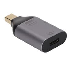 Image of 4K 60Hz USB C Female To Mini Displayport Male Adapter Converter And PD Power FIG