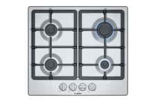 Image of Bosch Gas Hob Series 4 60cm 4 Burner Hob Stainless Steel Ex-Display Never-used