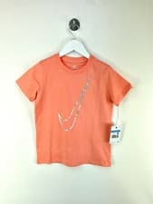 Image of New Nike Swoosh Older Girls T-Shirt DO4634-693