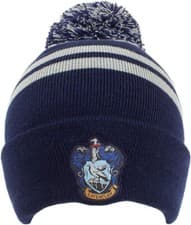 Image of Harry Potter Beanie Pom-House ravenclaw adult One Size bobble hat Multi-Coloured