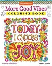 Image of More Good Vibes Coloring Book - 9781497202061