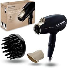 Image of Panasonic EH NA9J Nanoe Hair Dryer 1800W Ionic Diffuser Black Gold
