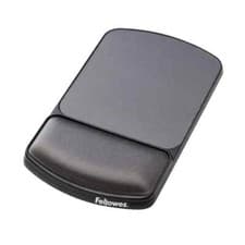 Image of Fellowes Premium Gel Adjustable Mouse Pad/Wristrest Black 9374001