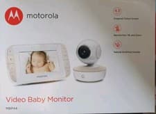 Image of Motorola MBP44 Digital VIDEO SOUND Baby Monitor 4.3" COLOUR Screen ZOOM PAN TILT