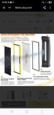 Image of HQRP True HEPA Filter Size B for GermGuardian, PureGuardian Series Air Purifiers