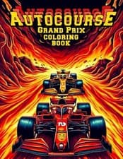 Image of Autocourse Grand Prix Coloring Book: Honor the heroes of the track with pages th