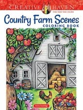 Image of Creative Haven Country Farm Scenes Coloring Book - 9780486836737