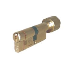 Image of ABUS 1-Star Euro Cylinder Lock – 40/35 Thumbturn | 2 Keys | High-Security