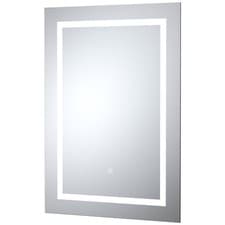 Image of Hudson Reed Sculptor LED Touch Sensor Rectangular Bathroom Mirror 700mm H x 500m