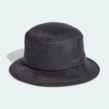 Image of adidas Originals Trefoil Bucket Hat One Size Black Unisex - IS0461 New