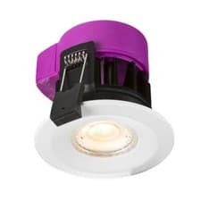 Image of Knightsbridge  Dimmable Downlight 230V IP65 6W Fire-rated LED4000K