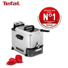 Image of Tefal New Oleoclean Pro Deep Fryer 3.5L 2300W FR8058G0 Automatic Filtration