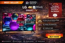 Image of LG 50-Inch 4K Ultra HD HDR Smart TV with AI Concierge & Game Optimiser, 2025