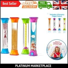 Image of Sensory Fidget Tubes for Autism & ADHD | Stress Relief Toys for Kids & Adults...