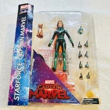Image of Marvel Select Captain Marvel - Starforce Captain Marvel Action Figure