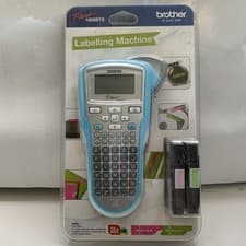 Image of Brother P-touch H101TB Handheld Label Maker/Printer Blue with tape (PT-H101TB)