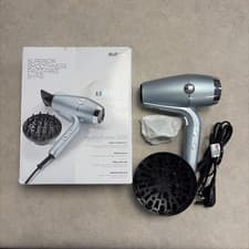 Image of BaByliss Hydro-Fusion Hair Dryer with Diffuser - 2100W Blow Dryer Frizz-Free