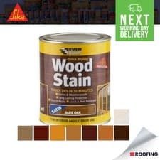 Image of Everbuild - Woodstain Quick Dry Multiple Sizes & Colours Wood work Stain