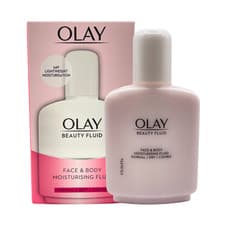 Image of Olay Beauty Fluid Moisturiser Face & Body 100ml