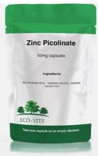 Image of Zinc Picolinate 50MG Capsules – Immune Support & Skin Health Boost - ECOVITS