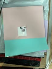 Image of Oxford A4 Ring Binder Pastel (Pack of 3)