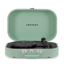 Image of CROSLEY: DISCOVERY PORTABLE TURNTABLE (SEAFOAM) - Turntable