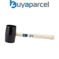 Image of Draper 78615 Hardwood Shaft Rubber Mallet, 800g/28oz