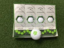 Image of Callaway Supersoft Dozen White Lucky Logo Golf Balls
