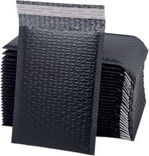 Image of 100pcs Waterproof Strong Bubble Padded Mailing Bag Postal Self Seal Jiffy Bags