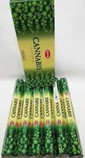Image of 120 CANNABIS Incense Sticks Hem Fragrance Scented Room Spa Relax (6 PACKS)