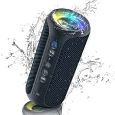 Image of 40W Portable Bluetooth Speaker 30H Play IPX7 Waterproof Outdoor Speakers with