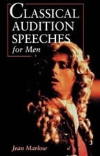 Image of Classical Audition Speeches for Men by Jean Marlow (English) Paperback Book